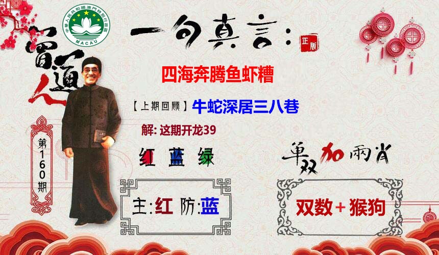 160期一句真言[图]